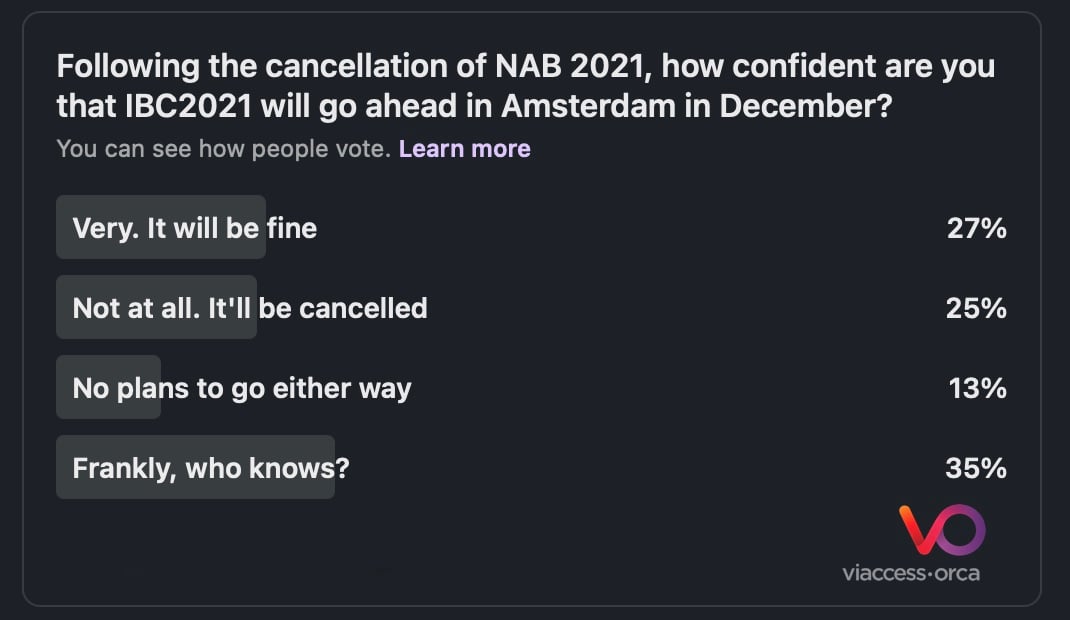 IBC poll results