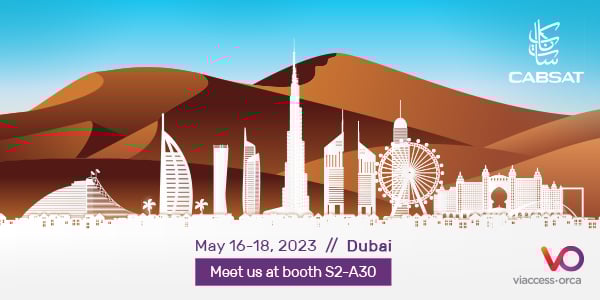 Meet us @ CABSAT 2023 