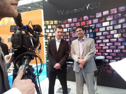Francois and Haggai interviewed at IP&TV World Forum to Videonet News