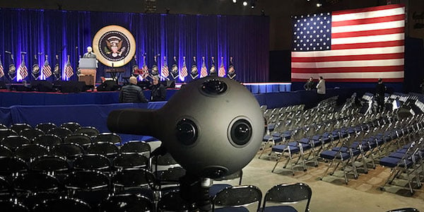 VR Streaming - Ozo at Obama