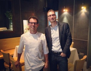 Pascal Barbot and David Leporini at Astrance