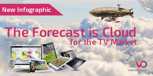 Infographic The Forecast is Cloud for the TV Market