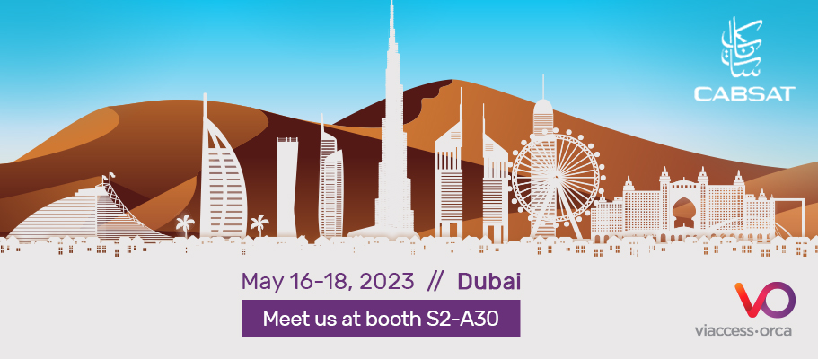 Meet us @ CABSAT 2023!